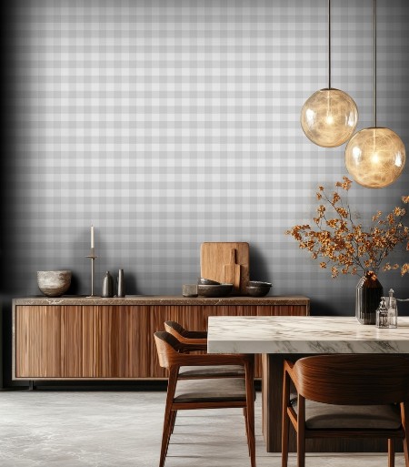 Coloring Checkered Light Grey - 1031901-05 - 04801-01 paint Wallpassion